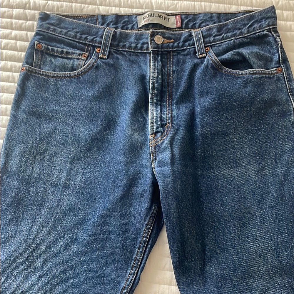 Men's Blue Regular Fit Jeans